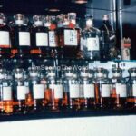 ImSeeingTheWorld.com - My First Time Overseas Hiromshima, Japan, Bottles of Alcohol At Small Bar