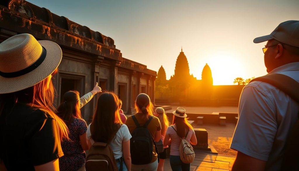 Guided tour of Angkor Wat at sunrise with small group and expert local guide