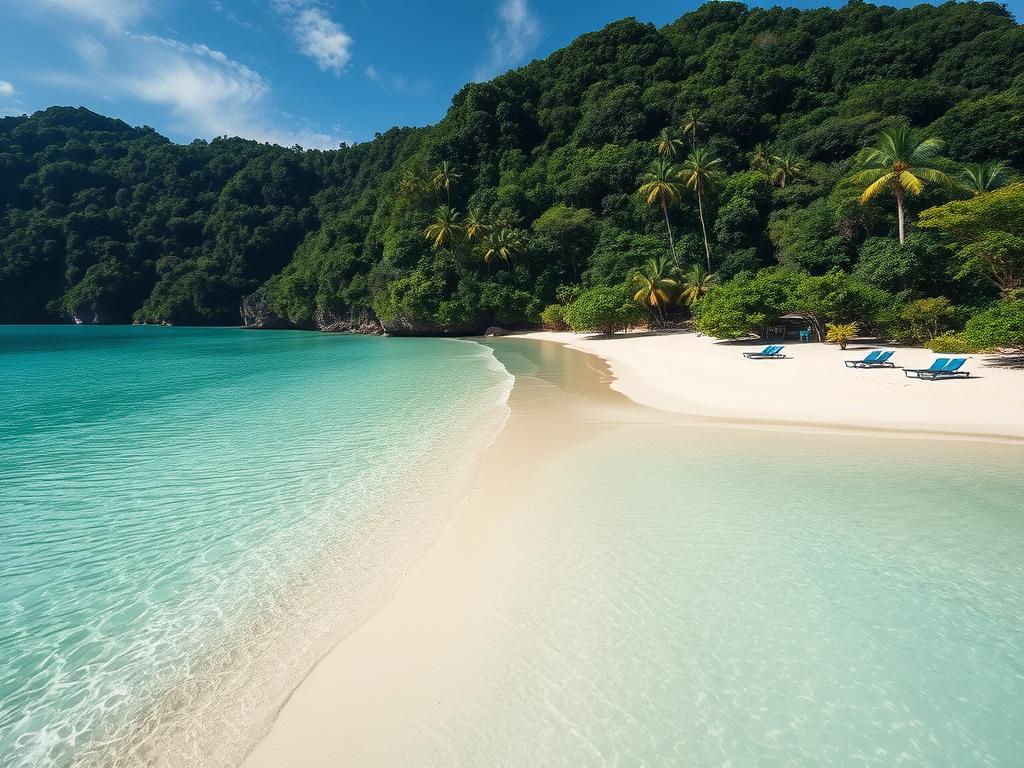 Pristine beach with jungle backdrop at Koh Chang - thailand travel guide 2025