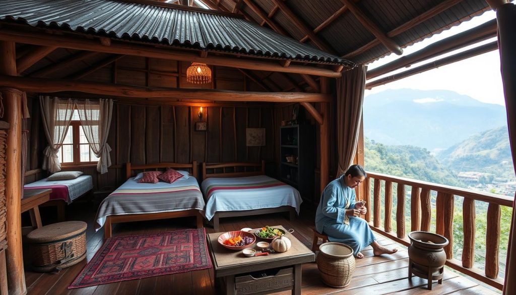 Traditional homestay in Sapa with mountain views and local hosts in 2025